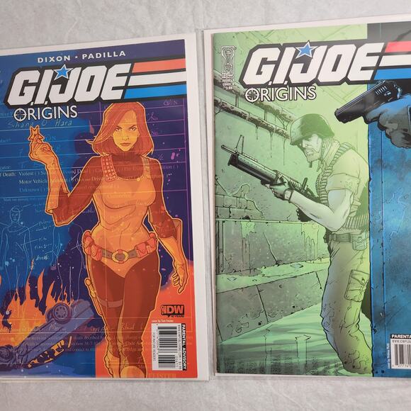G.I. Joe Origins IDW Comics Lot Of 3 Issue #6a, 7b, 9b NM 2009 Pre-owned - Picture 3 of 8